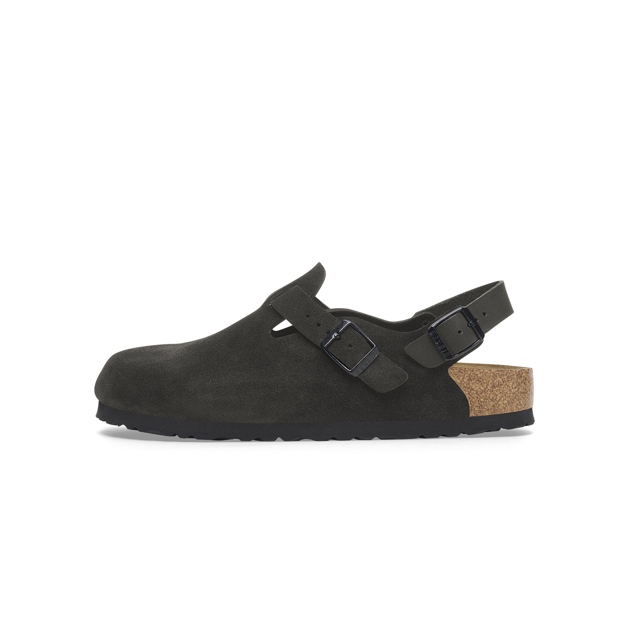 Birkenstock Mens Tokio Black Suede Sandals